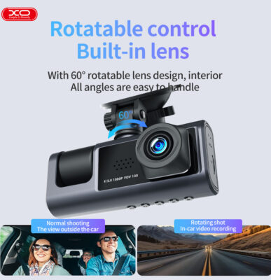 XO-XJ03 Front and Rear Dual Camera Car Recorder 1080 HD Video #DualCamera #dualcamera #carcamera (4)